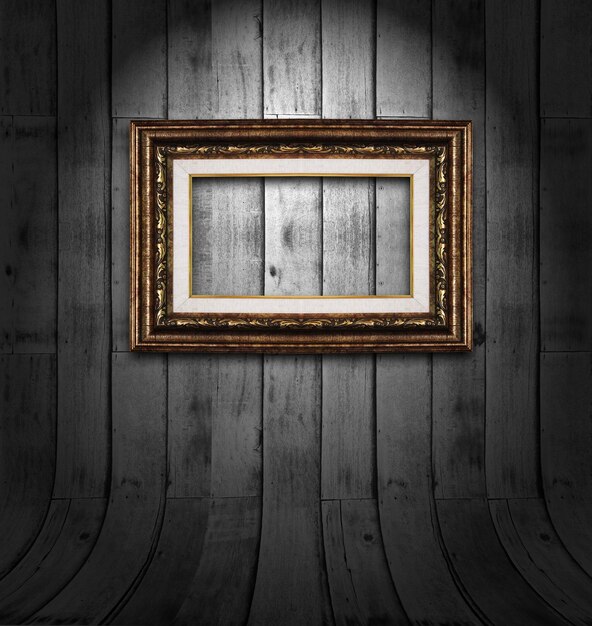 wooden frame