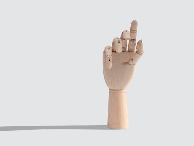 Wooden hand