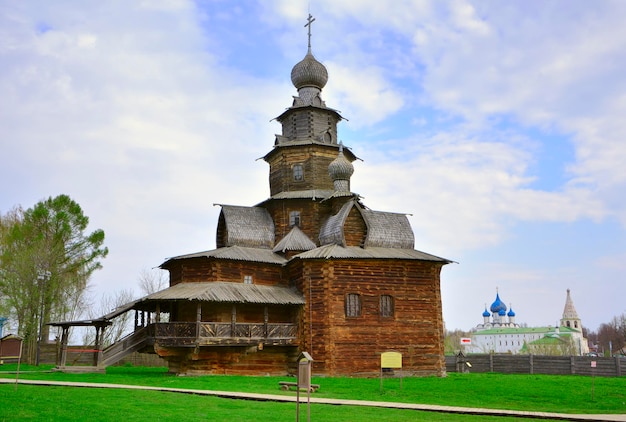 Wooden old Orthodox church