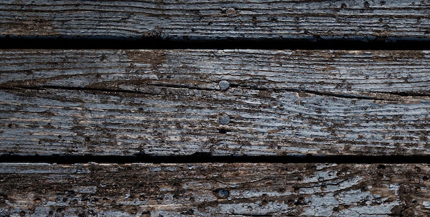 A wooden plank with nails on it