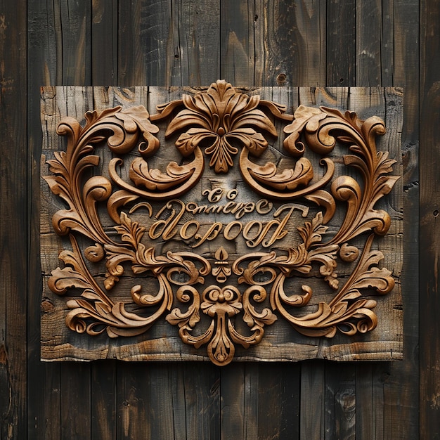 a wooden plaque that says quot