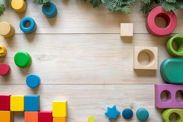 Photo a wooden puzzle with a wooden box on the top of it and a wooden box with the word puzzle on it