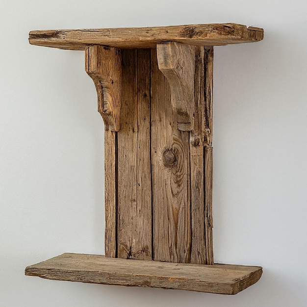 a wooden shelf with a face on it that says quot face quot on it