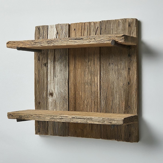 a wooden shelf with a square shape that says quot no one quot on it