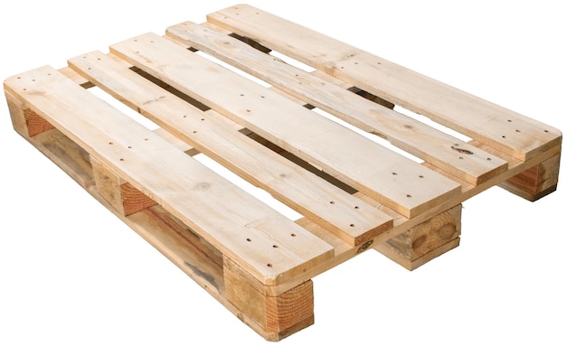 Wooden Shipping Pallet - Isolated