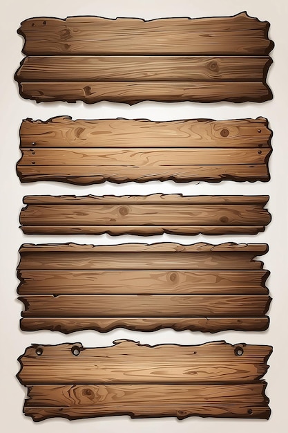 Photo wooden sign vector