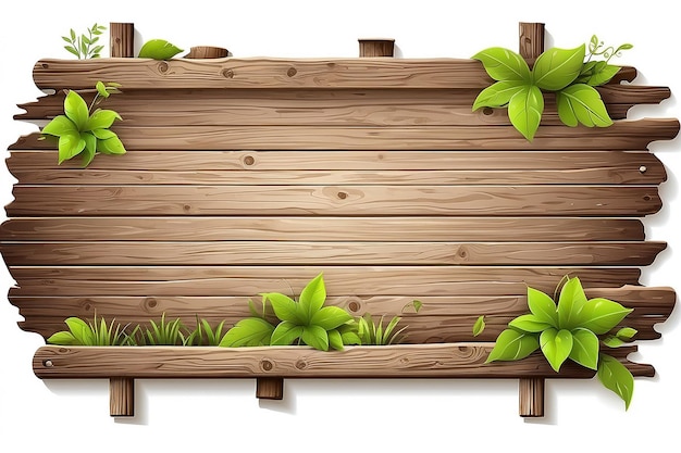 Photo wooden sign vector