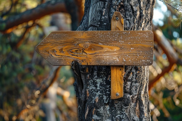 Wooden Sign with Distressed Appearance Cut Out with Rustic Charm