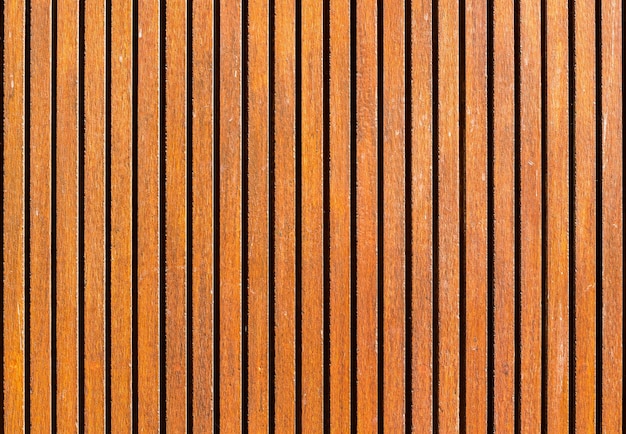 Wooden slats background with vertical overlapping boards