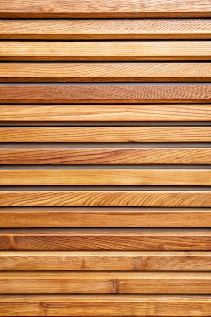 Wooden slats Natural wood lath line arrange pattern texture background