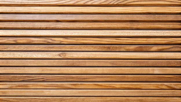 Photo wooden slats natural wood lath line arrange pattern texture background