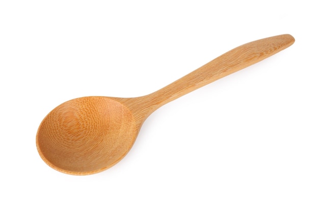 Wooden Spoon isolated on white background