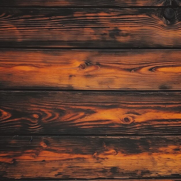 Wooden surface with dark wood