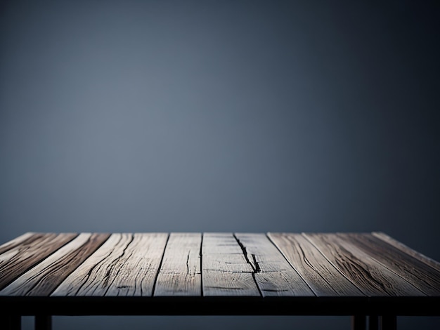 Wooden table and blur tropical white background product display montage High quality photo 8k FHD