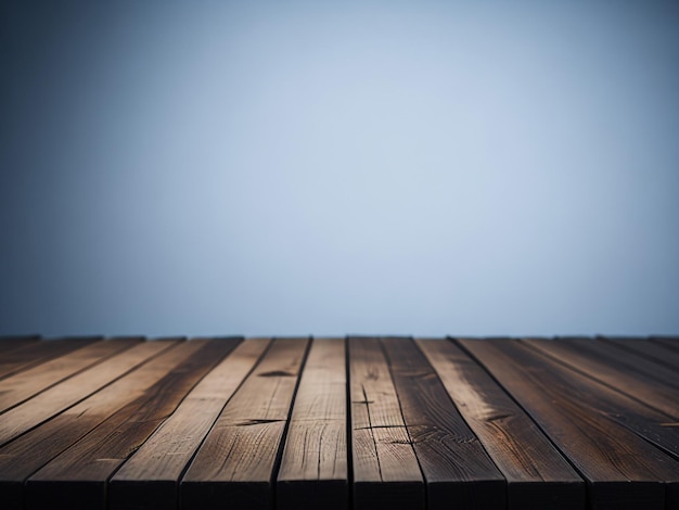 Wooden table and blur tropical white background product display montage High quality photo 8k FHD