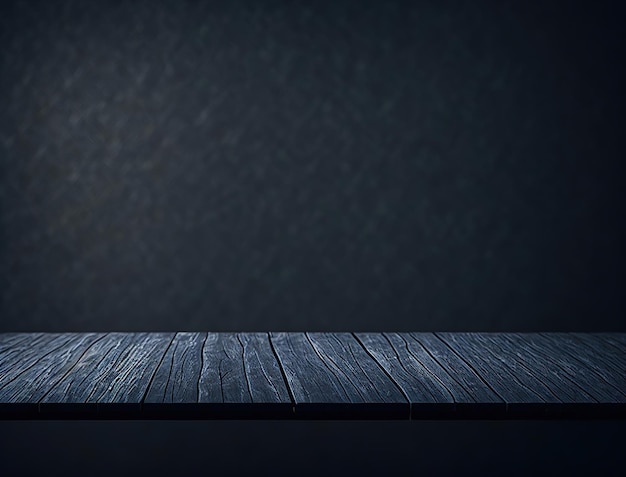 A wooden table with a dark background and a dark background.