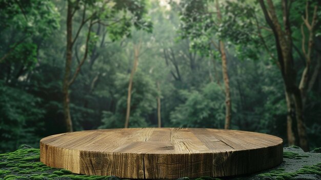 Photo a wooden table with a wooden top that says quot nourishing quot on it