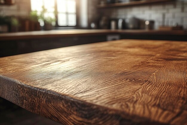 a wooden table with a wooden top that says quot the word quot on it