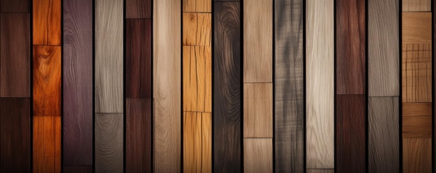 Wooden texture background Abstract brown wood pattern Generative AI