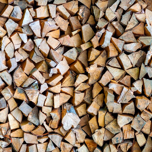 Wooden texture background broun firewood