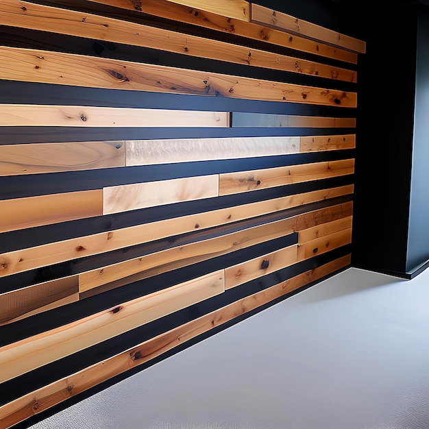 Wooden wall or parquet for background or wallpaper image