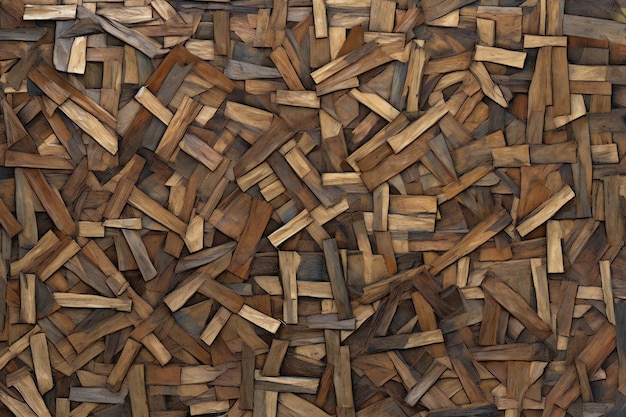 Wooden wall texture Abstract background