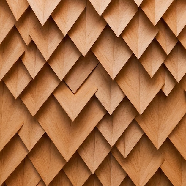 Photo wooden wall with a pattern of wood on it