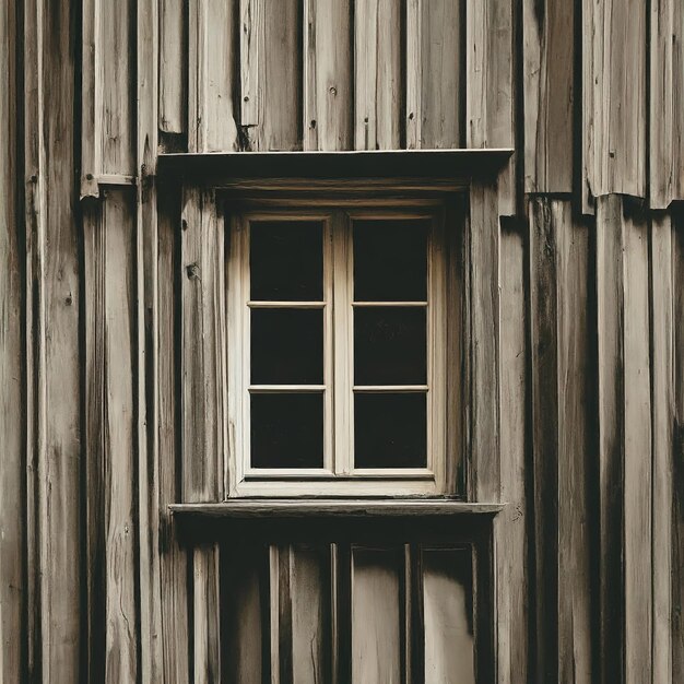 wooden window with windows and shutters