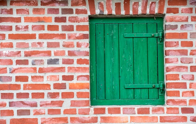 wooden window