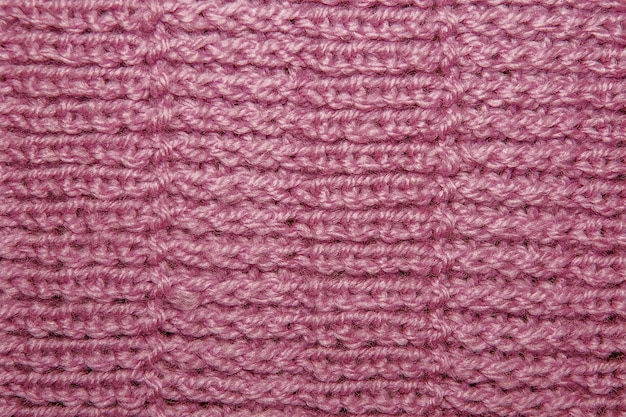 Wool hand-knitted Pattern