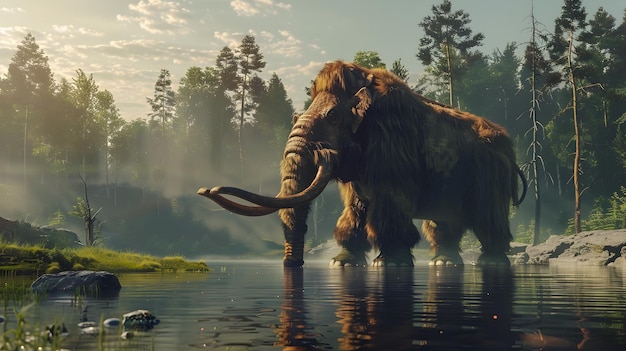 Woolly Mammoths in Crysis Prehistoric Beasts in Digital Wild