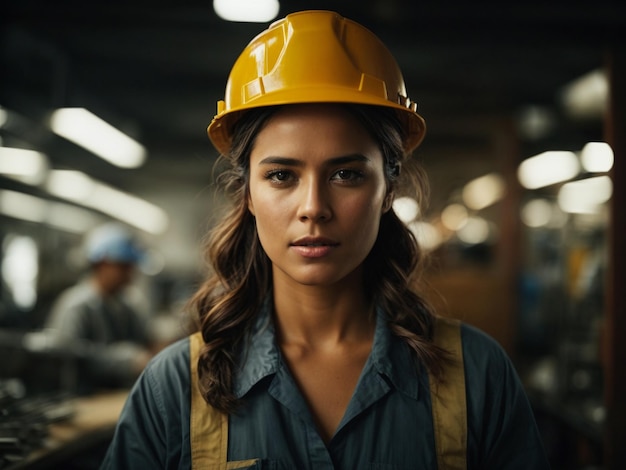 Worker on the work day with costume generated by AI