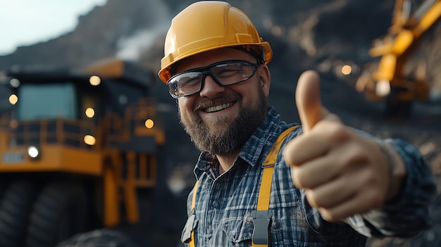 Photo workers in a contruction site