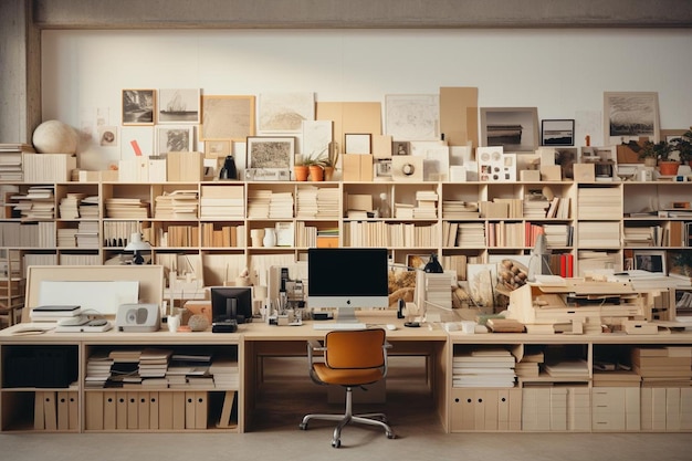 Workspace Wonders Efficient Office Shelf Arrangements