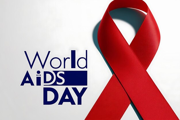 world aids day poster illustration