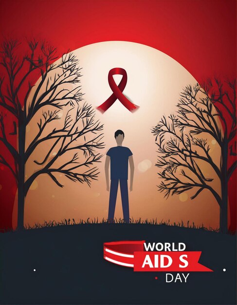 World AIDS Day Raising Awareness and Showing Support