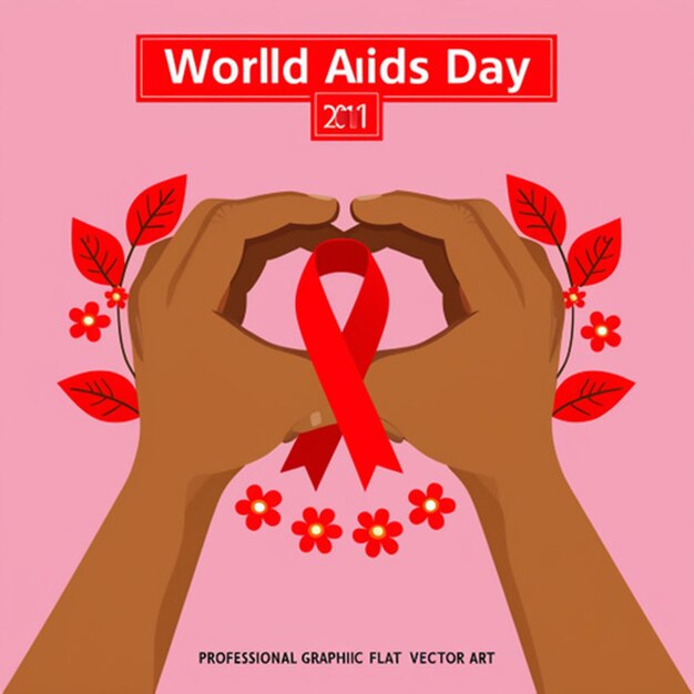 World AIDS Day Vektor