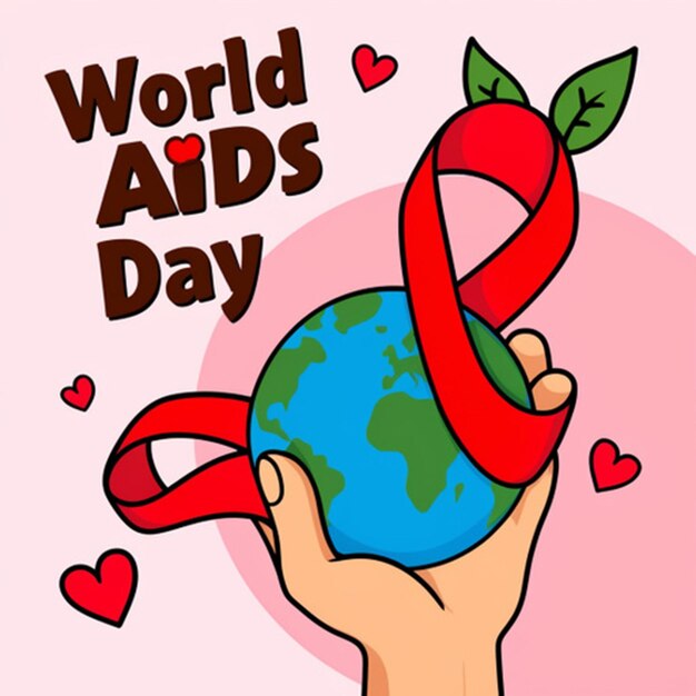 World AIDS Day Vektor