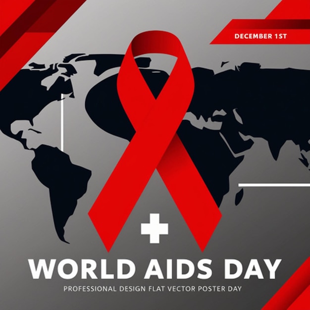 World AIDS Day Vektor