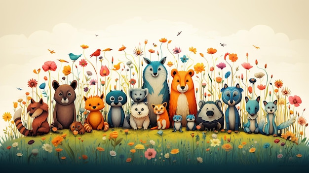 World Animal Day Artistic Explorations Captivating foxes illustrations in a variety of styles