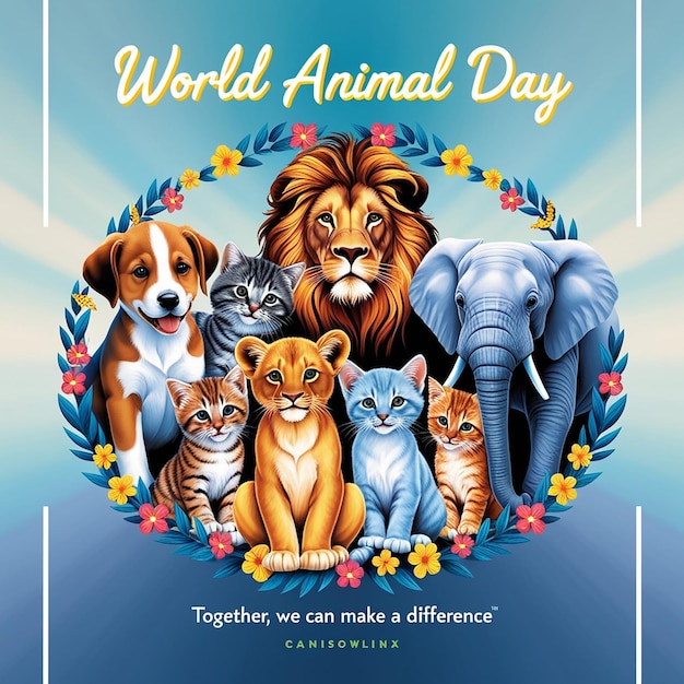 Photo world animal day