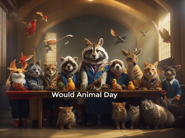 world animal day