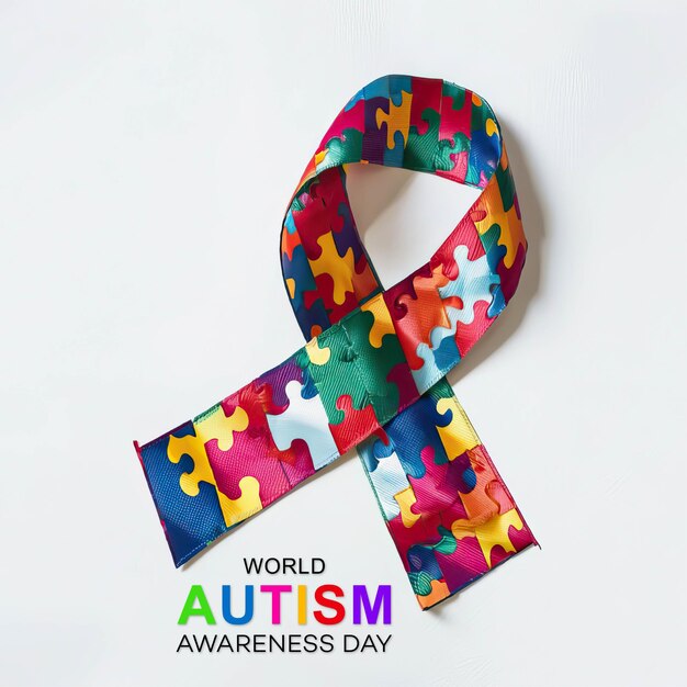 Photo world autism awareness day world autism awareness day poster autism awareness month