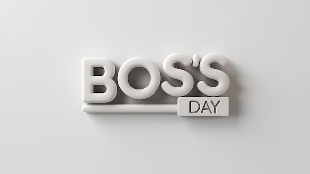 world boss day in october line art Happy Bosss Day October 16 Generative Ai