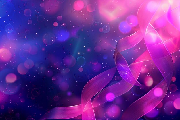 World cancer day ribbon vector illustration