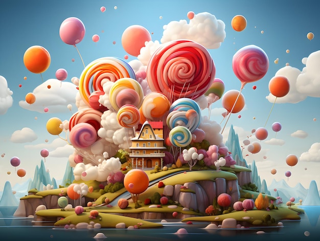 The world of candy