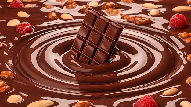 World Chocolate Day Melted chocolate Happy Chocolate Day