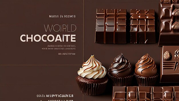 World chocolate day templates chocolate day images world chocolate day banner wallpaper poster