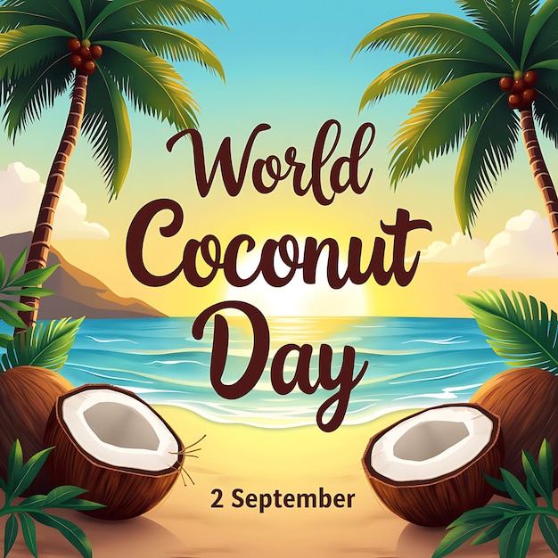 Photo world coconut day 2024