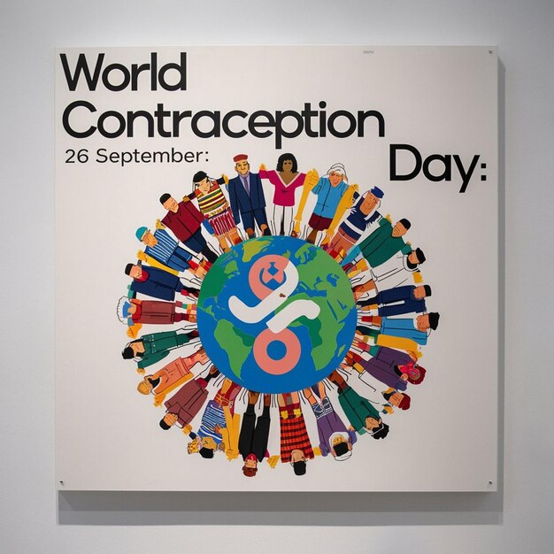 Photo world contraception day celebration design